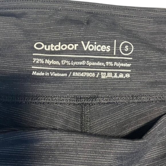 Outdoor Voices Womens S TechSweat Core 7/8 Legging Space Dye Sporty Athletic - Picture 4 of 5